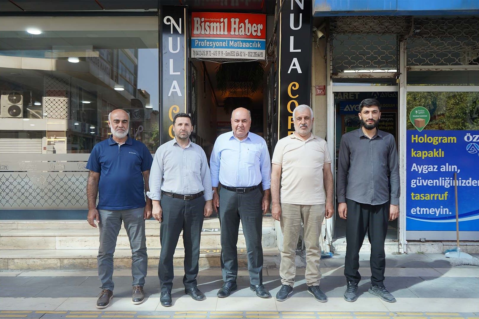 Hüda Par Bismil Ilçe Temsilciliğinden Bismil Haber'e Ziyaret