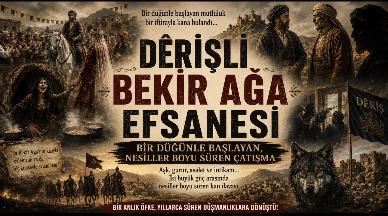 Dêrîşli Bekir Ağa Efsanesi: Bir Düğünle Başlayan Kanlı Destan