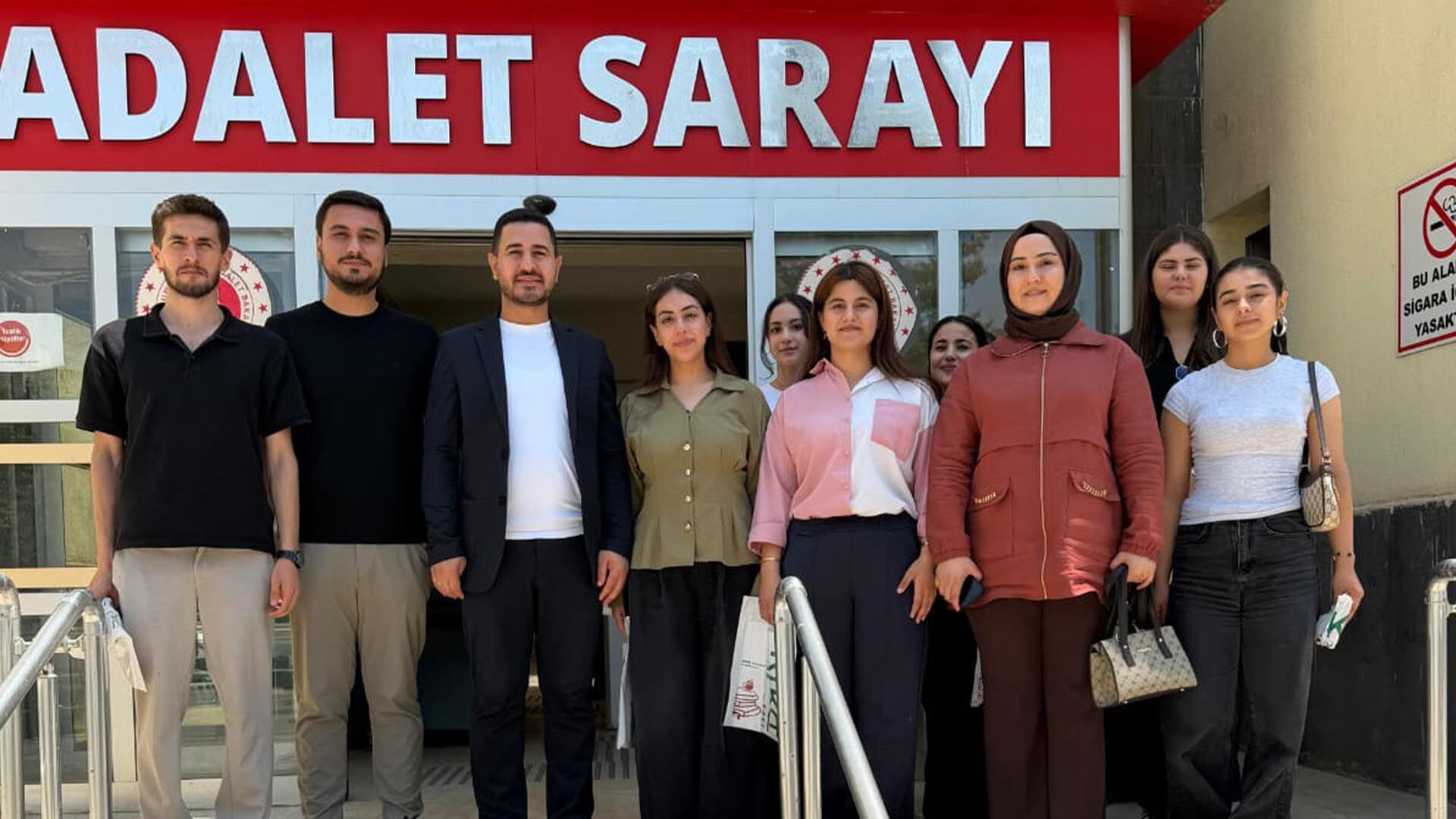 Tügva Bismil Vakıf Okulu Öğrencilerinden Bismil Ağır Ceza Mahkemesi'ne Anlamlı Ziyaret 5