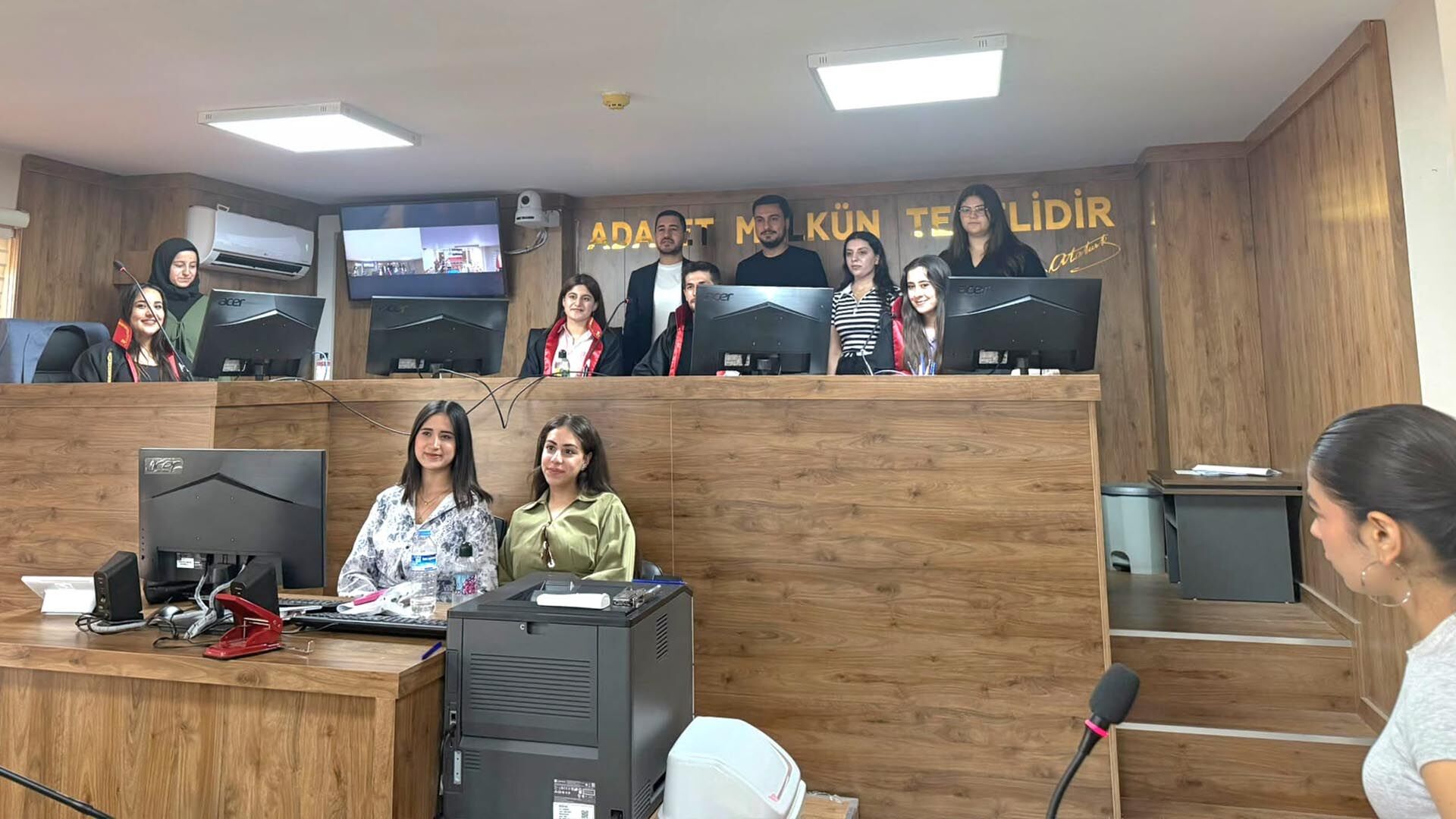 Tügva Bismil Vakıf Okulu Öğrencilerinden Bismil Ağır Ceza Mahkemesi'ne Anlamlı Ziyaret 6