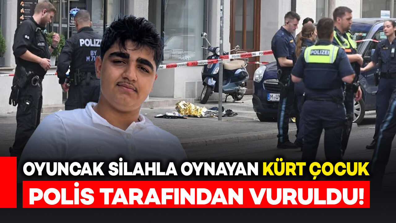 Oyuncak silahla oynayan Kürt çocuk, polis tarafından vuruldu
