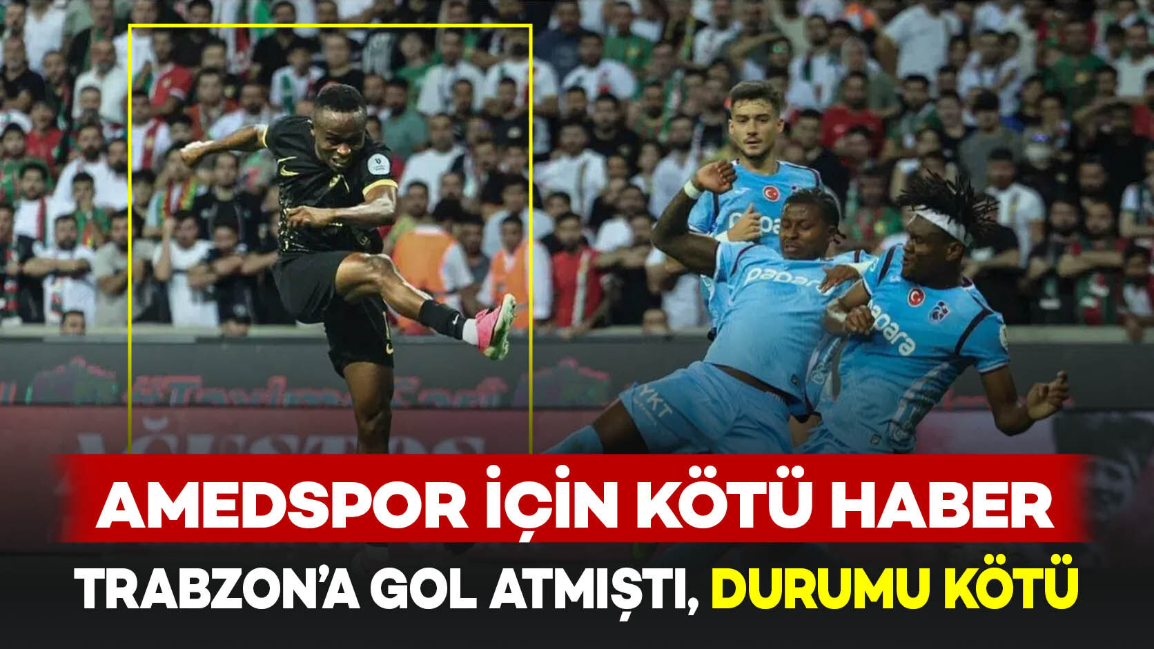 Amedspor'un golcü oyuncusundan kötü haber geldi