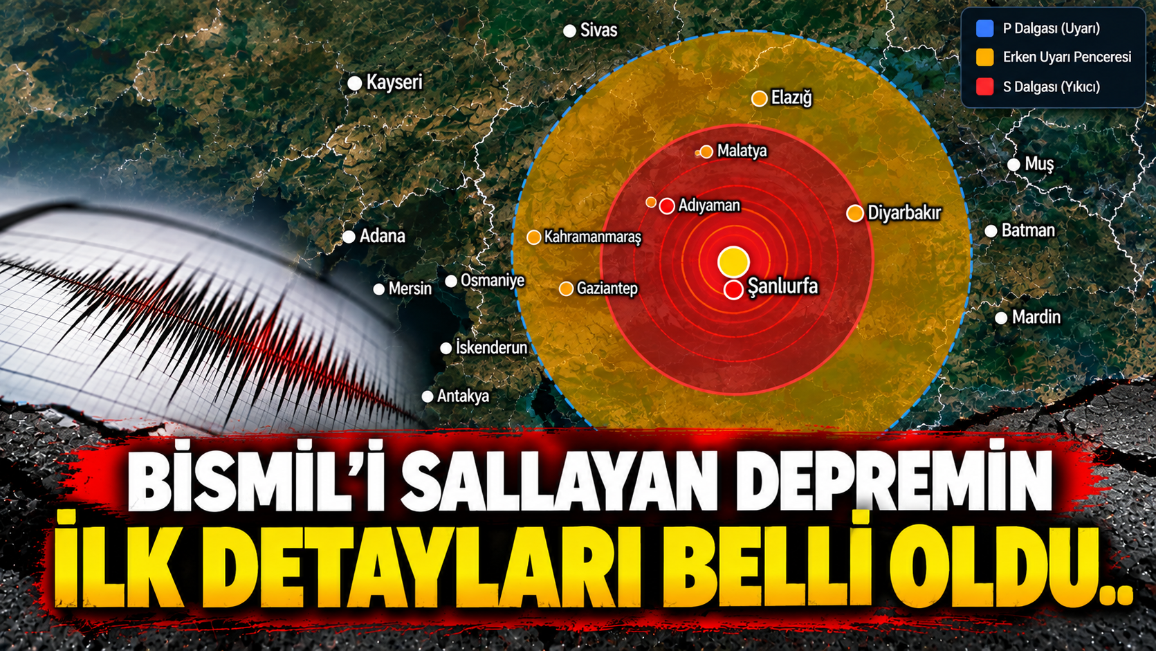 Bismil'i sallayan depremin ilk detayları belli oldu..