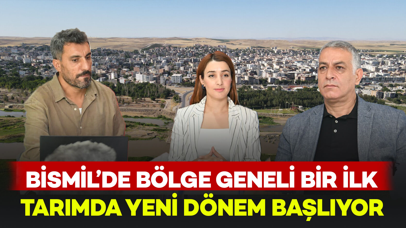 Bismil’de bölge geneli bir ilk yapılıyor: Tarımda yeni dönem başlıyor