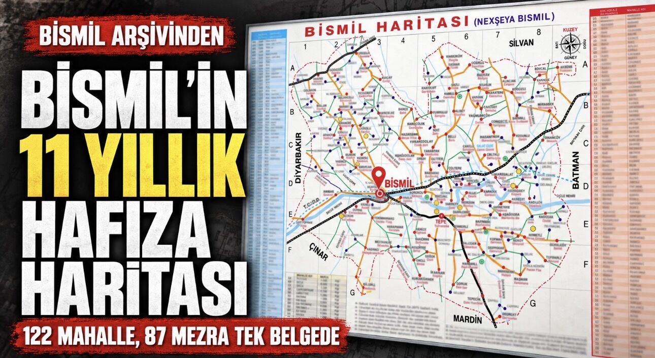 “Nexşeya Bismil” ilçenin geçmişini yeniden gün yüzüne çıkardı