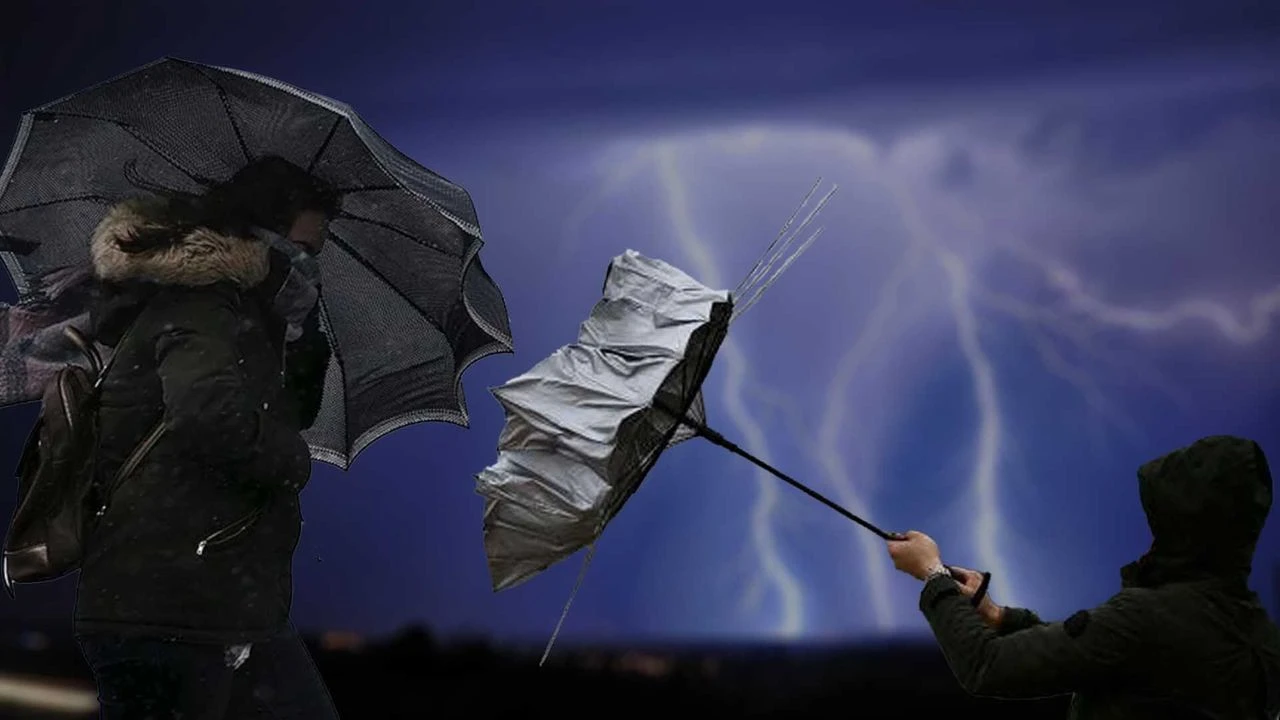 Meteorolojiden Diyarbakir Ve 4 Ile Firtina Uyarisi