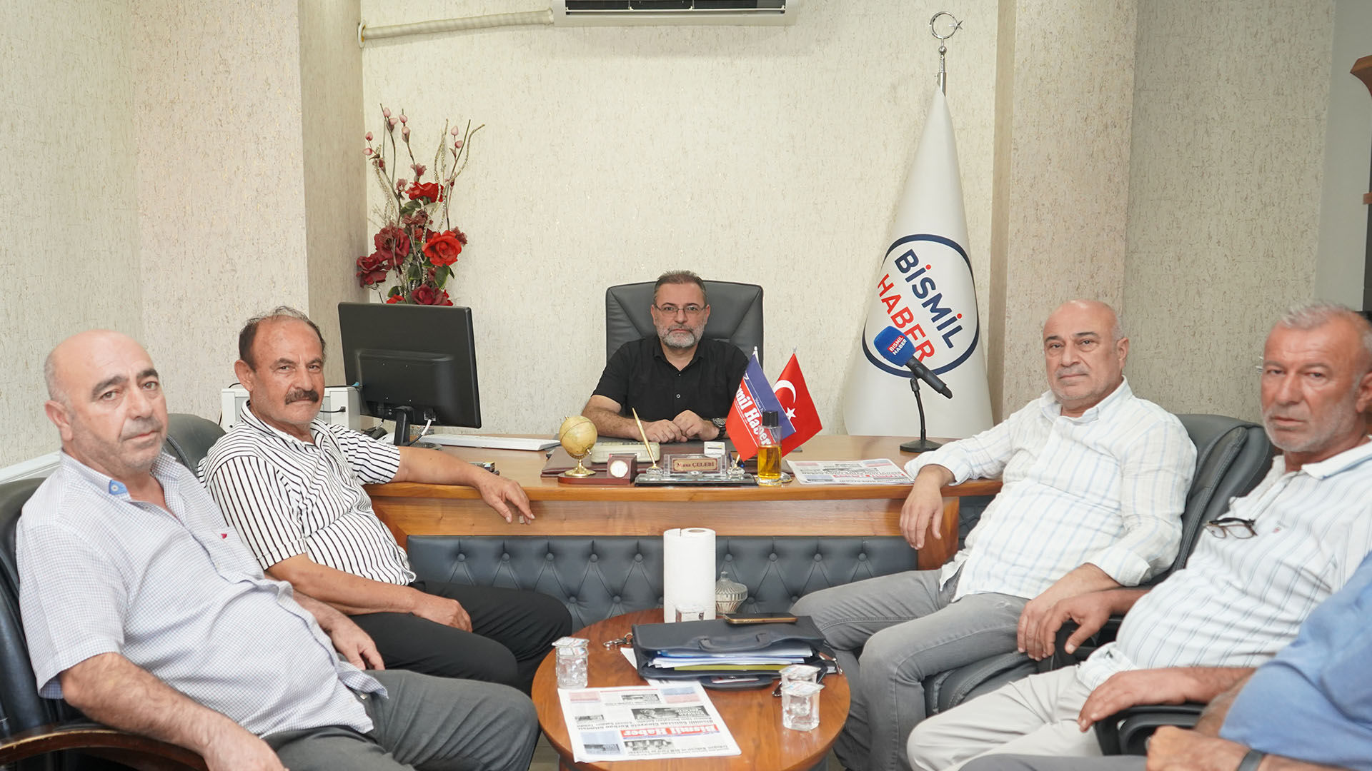 Yeni Parti Bismil’den Bismil Haber’e Ziyaret 1