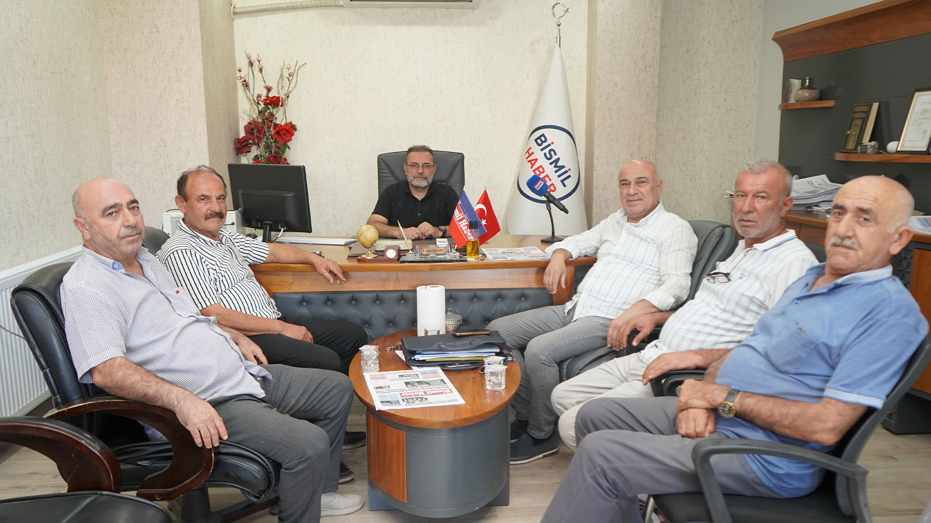 Yeni Parti Bismil’den Bismil Haber’e Ziyaret