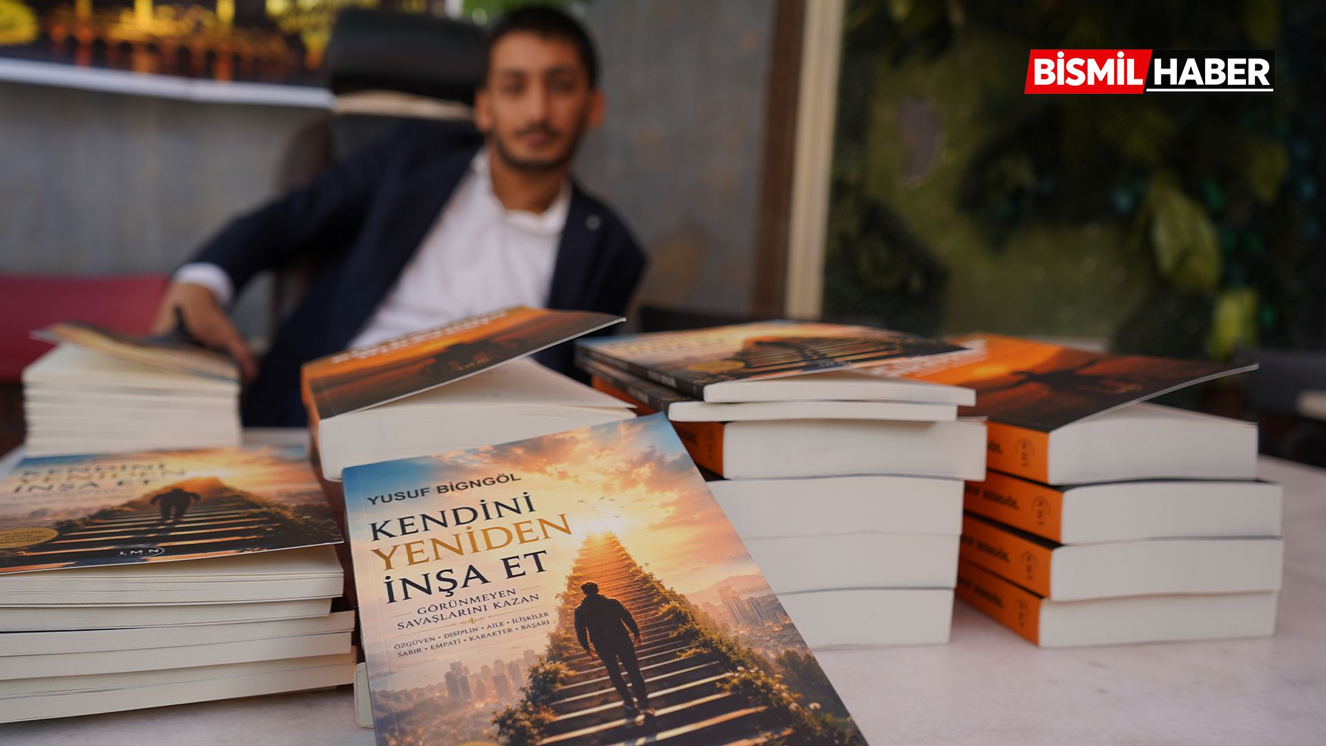 Bismil'de İlk Engelli Yazar Yusuf Bingöl’den Anlamlı İmza Günü 11