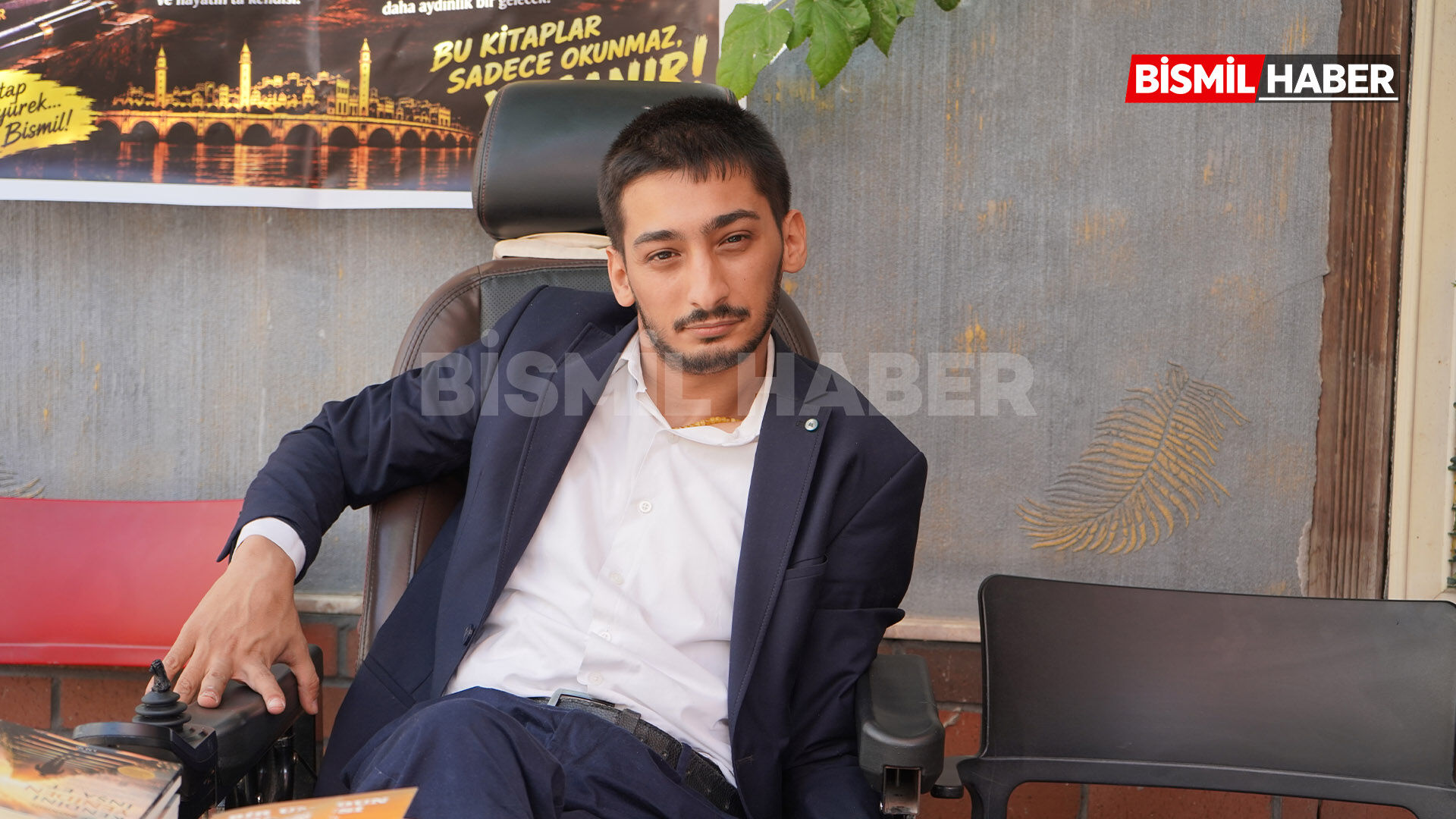 Bismil'de İlk Engelli Yazar Yusuf Bingöl’den Anlamlı İmza Günü 2