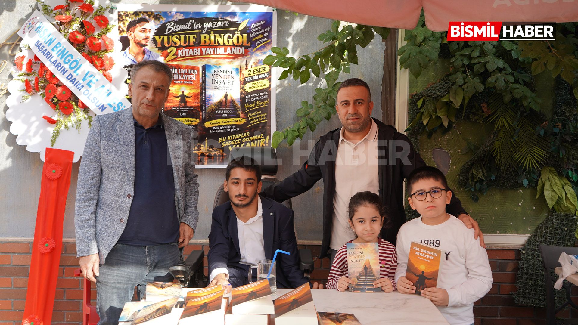 Bismil'de İlk Engelli Yazar Yusuf Bingöl’den Anlamlı İmza Günü 3