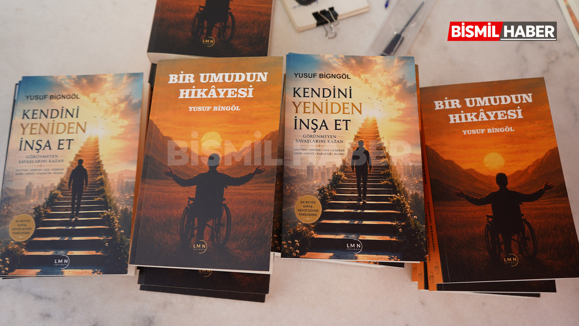 Bismil'de İlk Engelli Yazar Yusuf Bingöl’den Anlamlı İmza Günü 7