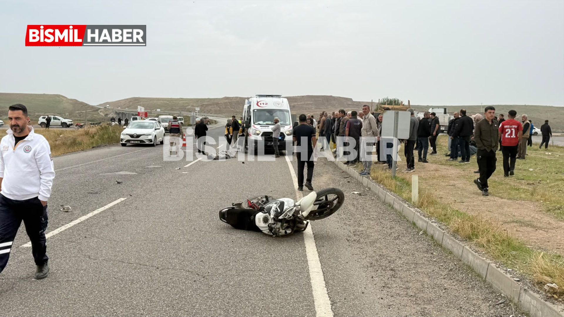 Bismil'de Kahreden Kaza, 14 Yaşındaki Motosiklet Sürücüsü Hayatını Kaybetti 5