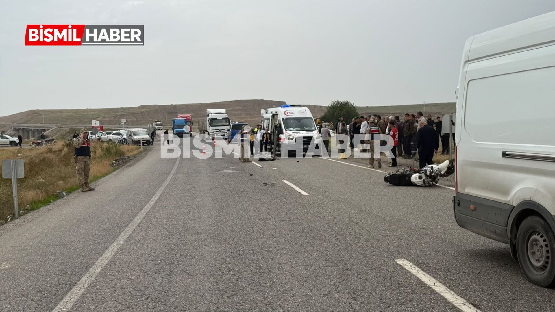 Bismil'de Kahreden Kaza, 14 Yaşındaki Motosiklet Sürücüsü Hayatını Kaybetti