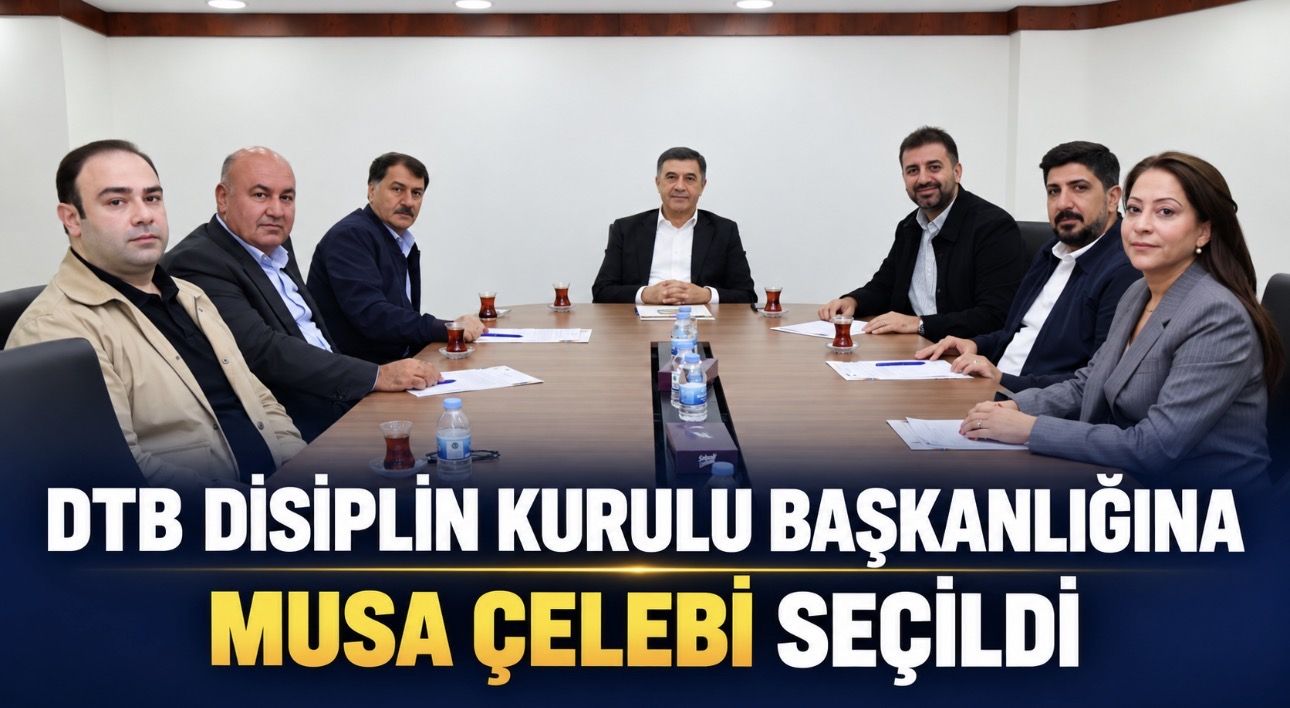 Diyarbakır Ticaret Borsası Disiplin Kurulu Başkanlığına Musa Çelebi seçildi