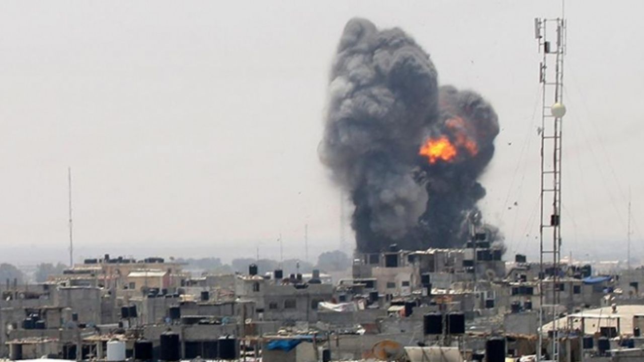 Katil Siyonist: Gazze'ye 12 Binden Fazla Hava Saldırısı