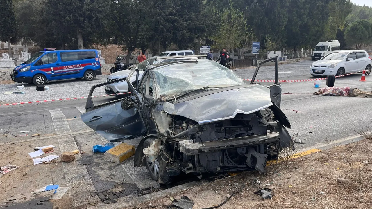 Muğla'da feci kaza: 1 ölü, 3 yaralı