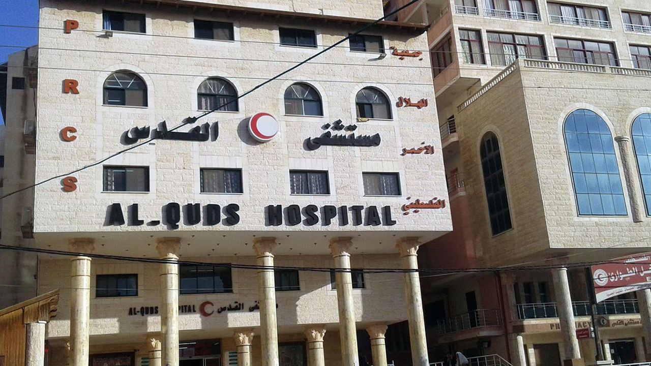 Siyonist işgalciler, Kudüs Hastanesi'ni kuşattı