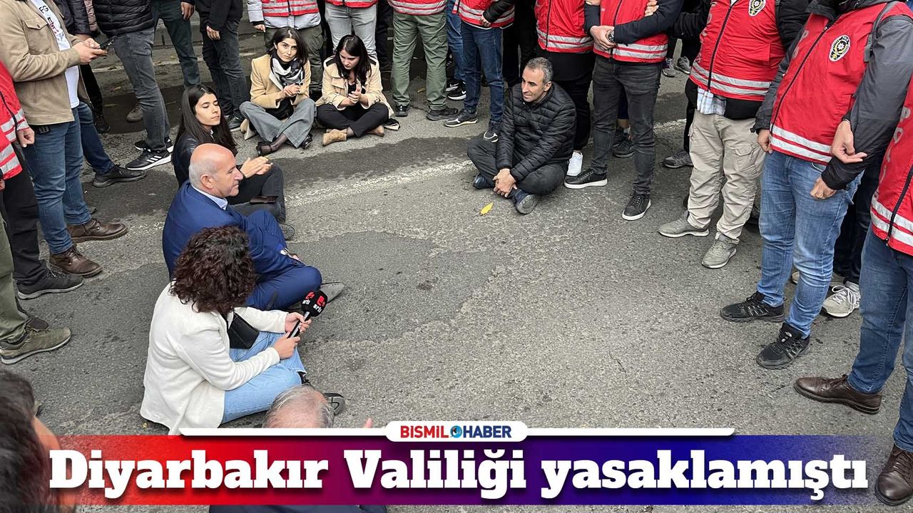 Diyarbakır’da Öcalan protestosu: 50 gözaltı
