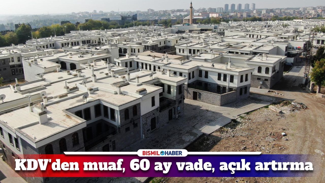 Diyarbakır'da yeni inşa edilen 3 otel, 12 iş yeri ve 55 konut satışa çıkıyor