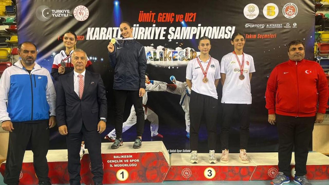 Diyarbakırlı Sena Türkiye şampiyonu oldu