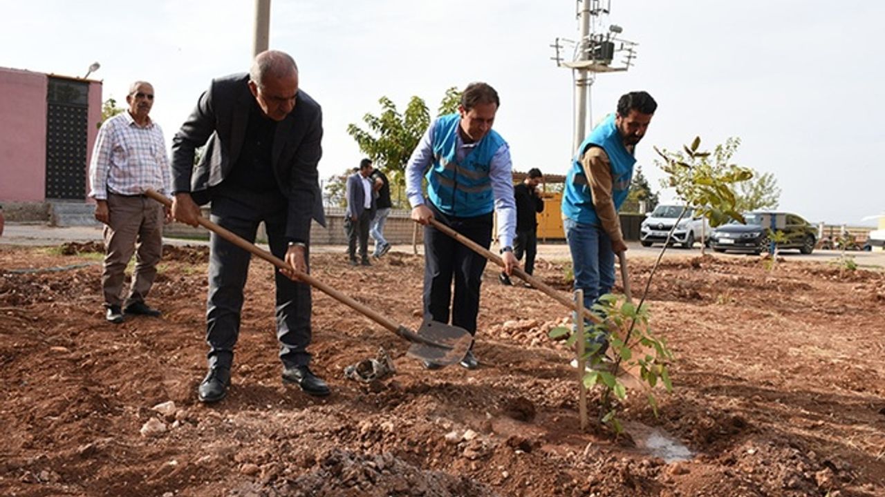 Şanlıurfa'da Filistinli Çocukların Anısına Ağaç Dikildi
