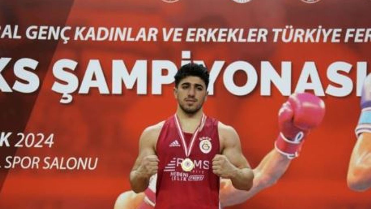 Ağır sıklette Cizreli öğrenci Türkiye şampiyonu oldu
