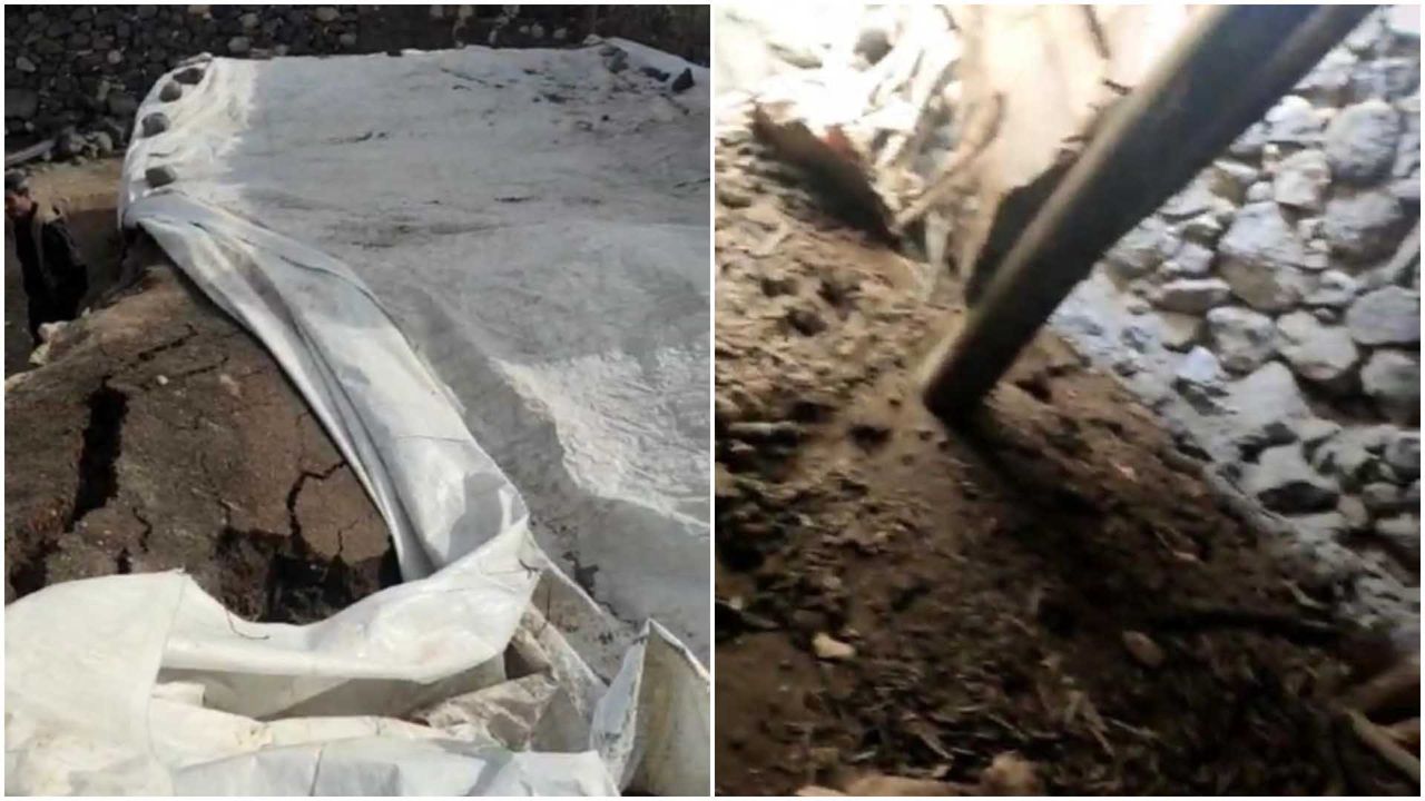 Diyarbakır’da ahır çöktü: 3 hayvan telef oldu