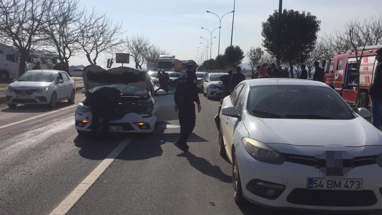 Şanlıurfa’da zincirleme trafik kazası! 11 yaralı