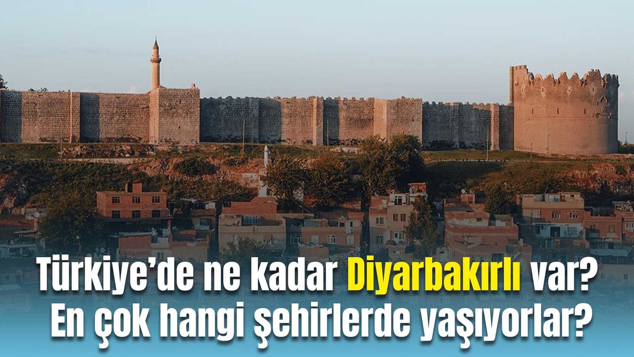 Türkiye’de ne kadar Diyarbakırlı var? En çok hangi şehirlerde yaşıyorlar?