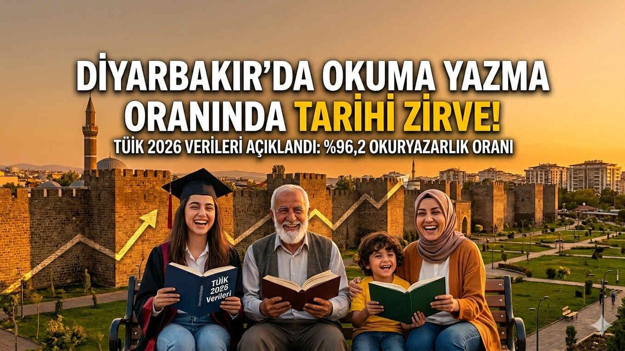 Diyarbakır’da Okuma Yazma Oranında Tarihi Zirve!