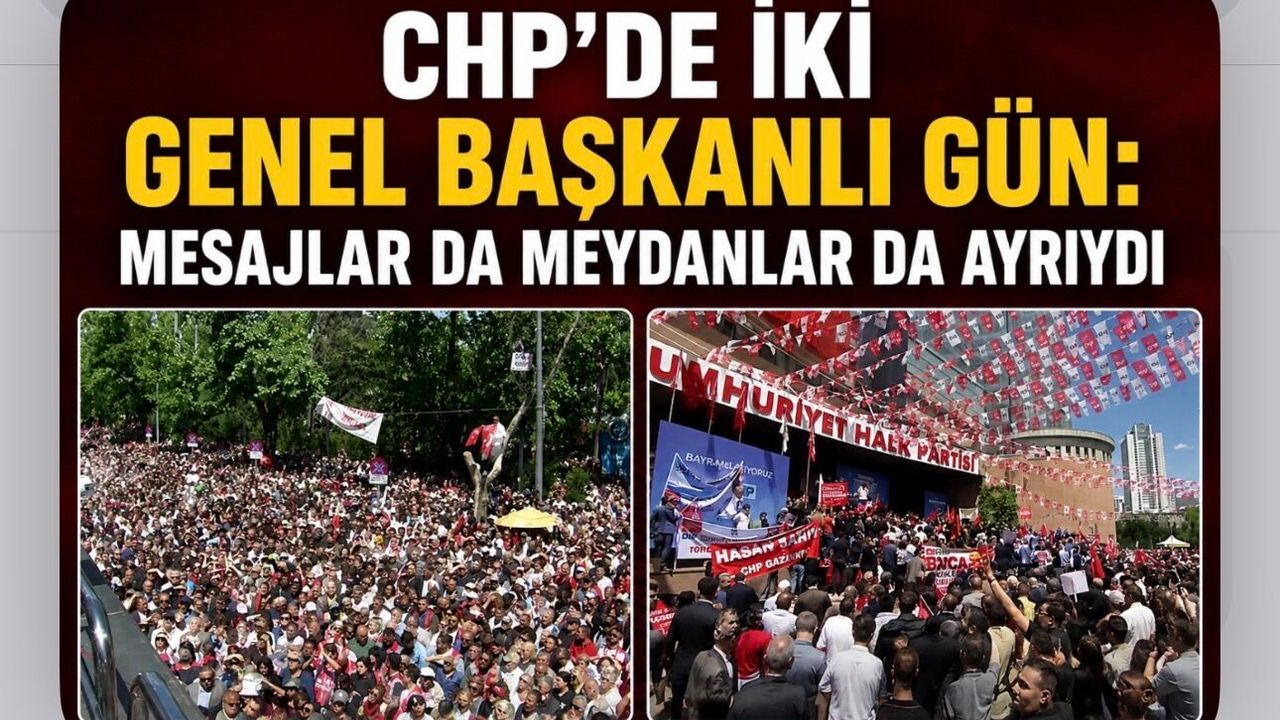 CHP’de Bayram Günü İki Ayrı Meydan: Kılıçdaroğlu ve Özel’den Güç Gösterisi