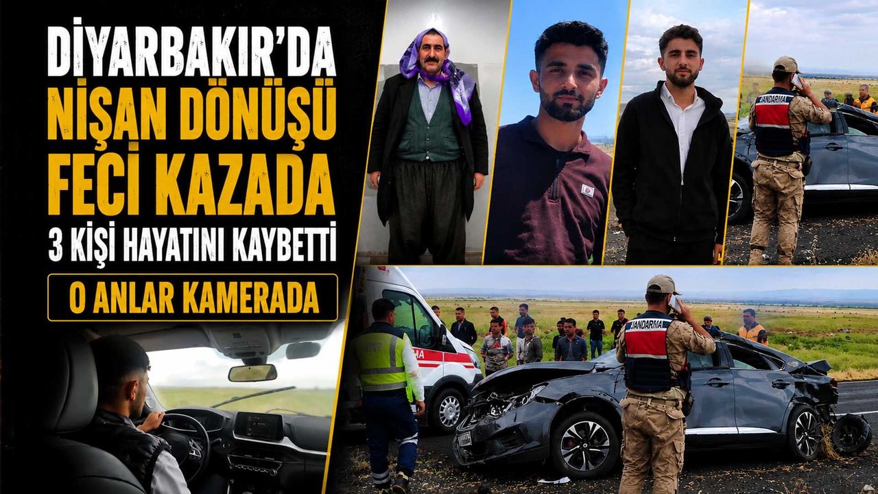 Nişan dönüşü 2 kişinin öldüğü kazanın görüntüleri 