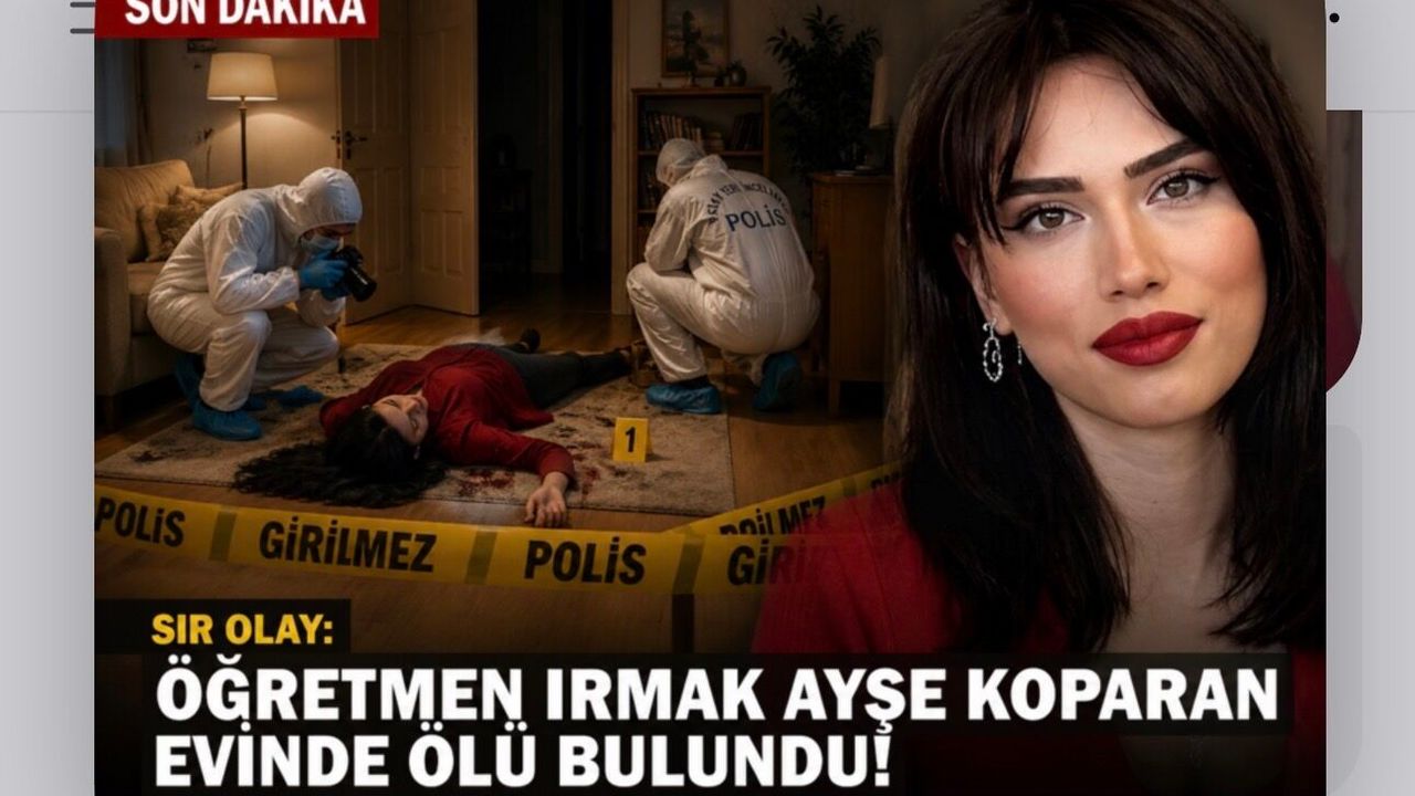 Ağrı'da sır olay: Öğretmen Irmak Ayşe Koparan evin