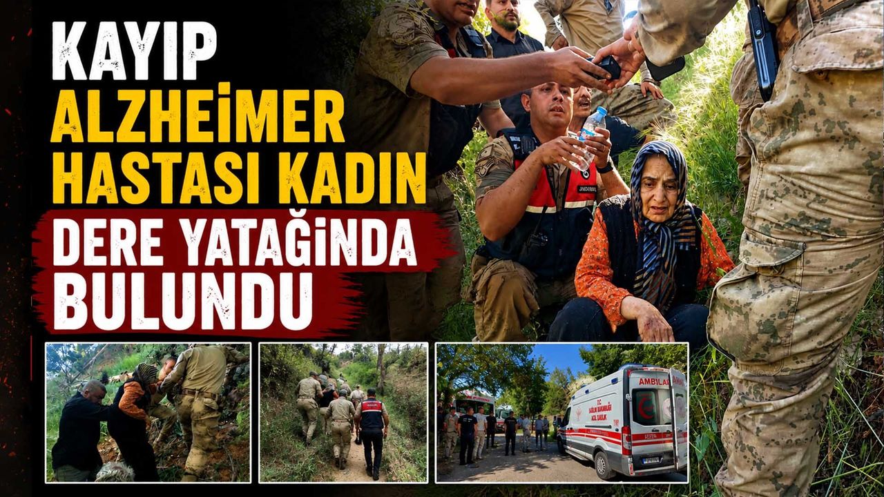 Kayıp Alzheimer Hastası Kadın Dere Yatağında Bulun