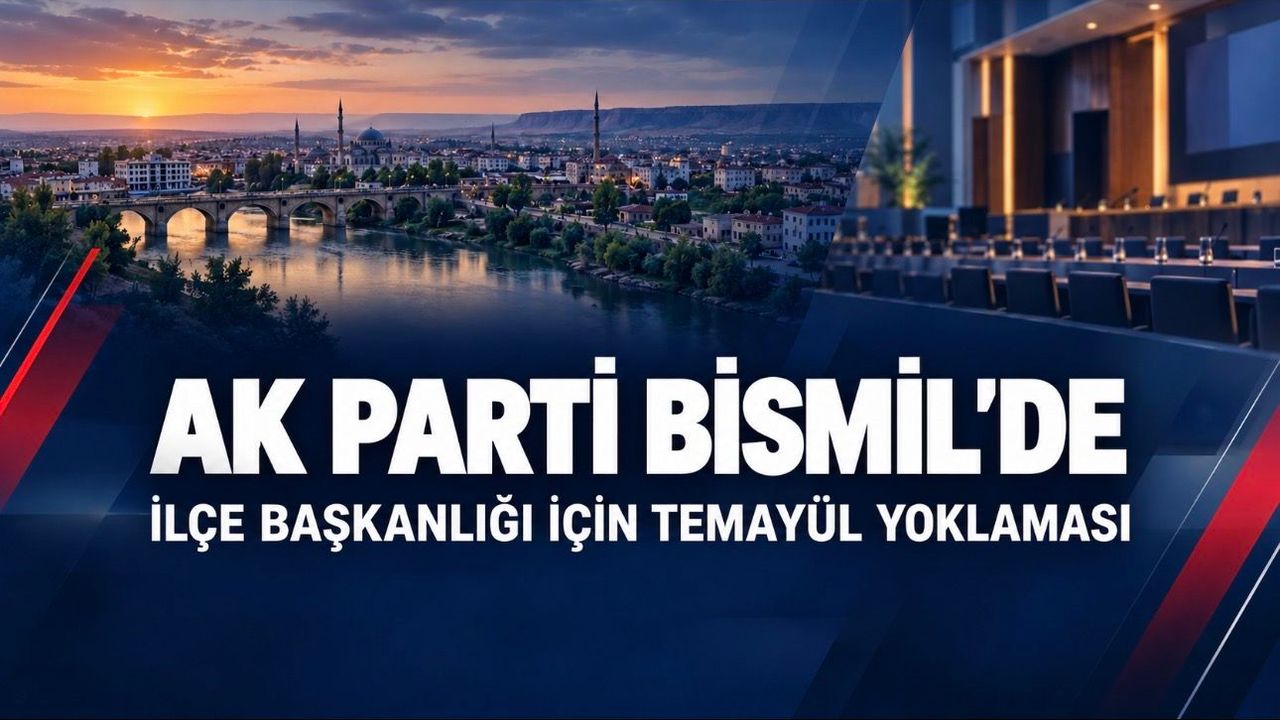 Diyarbakır Bismil'de AK Parti Yoklaması