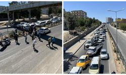 Sürekli Kazaların yaşandığı Mahallede vatandaşlar yolu trafiğe kapattı