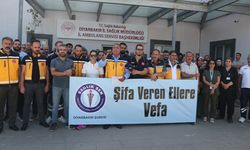 Diyarbakır'da Sağlık Çalışanları Şiddete Karşı Tek Ses: "Şifa Veren Ellere Vefa!"