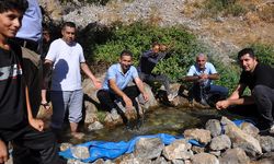 Su nimetine karşılık, bir asırdan fazladır her yıl kurban kesiyorlar