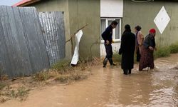 Van'da Sağanak Yağış Sele Neden Oldu