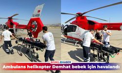 Tıbbi Acil Durumda Ambulans Helikopter Hayat Kurtardı