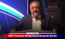 CHP'li Tanrıkulu Müziği Ezanla Karıştırdı: Gaf Anı Kameralara Böyle Yansıdı