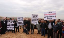 TOKİ Mağdurları Protesto Düzenledi