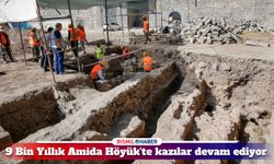 Diyarbakır Amida Höyük'te Artuklu Sarayı ortaya çıkarılıyor