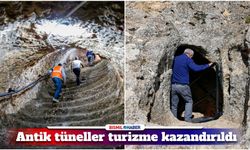 Diyarbakır’daki antik tüneller turizme açıldı