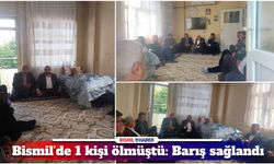 Bismil’de 1 kişinin öldüğü olayda barış sağlandı