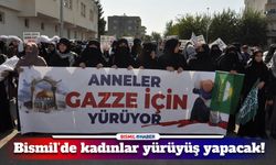 Bismil’de kadınlar ve çocuklar Gazze için yürüyecek