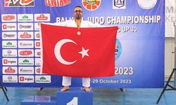 Diyarbakırlı sporcu, Türkiye'ye altın madalya kazandırdı