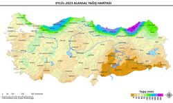 Eylül ayında yağışlar %33 oranında azaldı