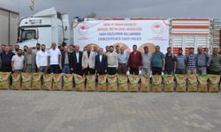 Mardin'de çiftçilere buğday tohumu desteği